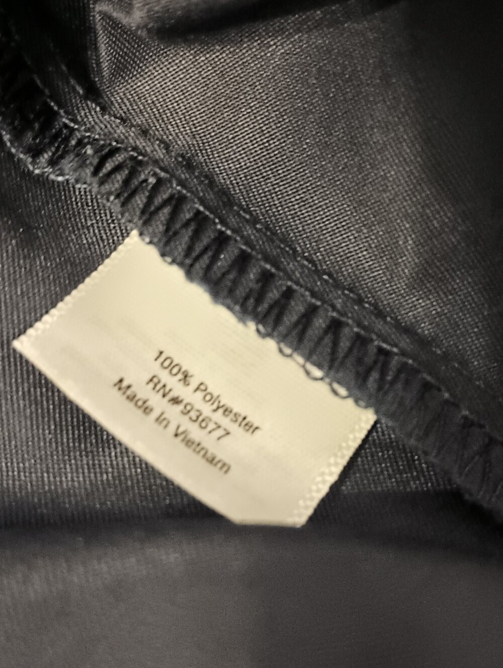 St John's Bay Navy Hooded Drawstring Windbraker Jacket PM - Picture 5 of 7